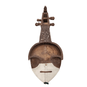 VIELE SARANGI NÉPAL BOIS SCULPTÉ