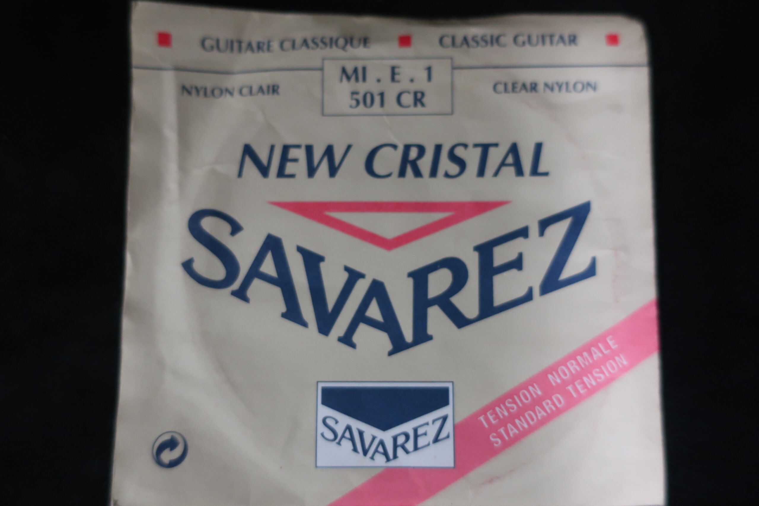 Corde_pour_Guitare_Classique_-_Savarez_new_cristal-_Mi1_tension_normale