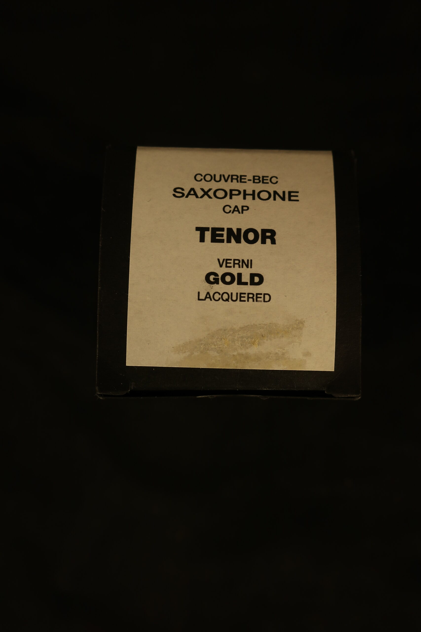 Couvre-bec-saxo-tenor-verni-gold Selmer neuf 1
