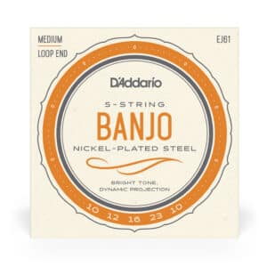 D'ADDARIO BANJO 5 CORDES MEDIUM