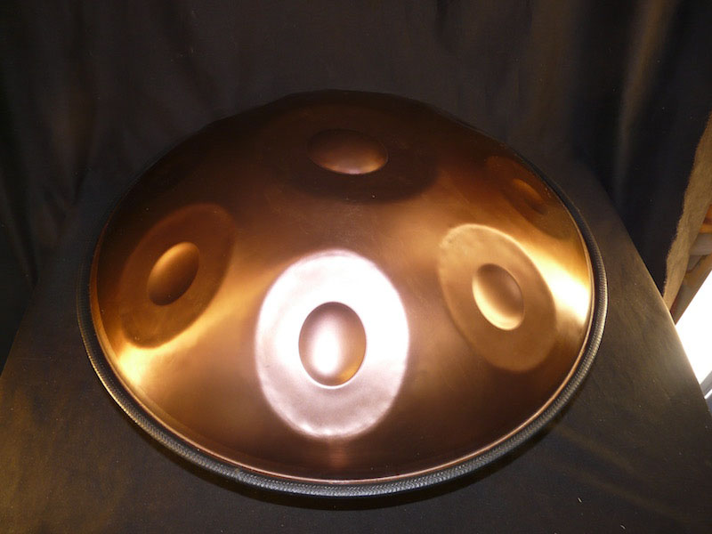 Esapan handpan Ré Celtic Mineur Amara inox 1