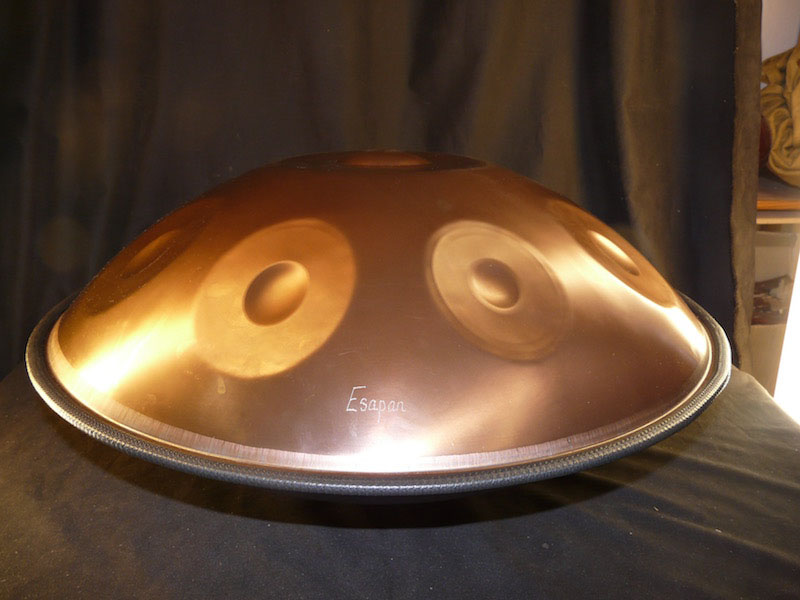 Esapan handpan Ré Celtic Mineur Amara inox 2