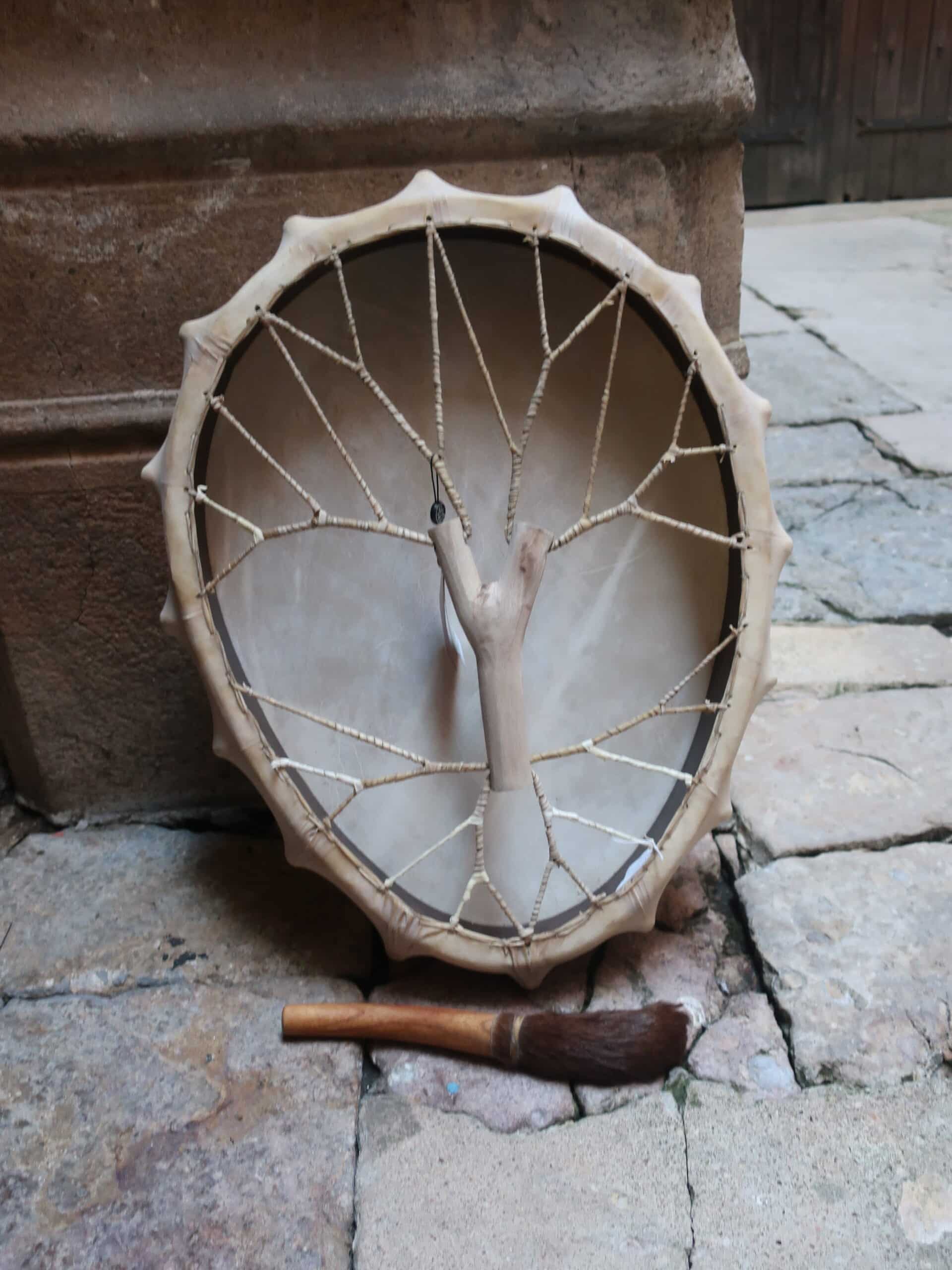 Tambour chamanique ovale Pick et Boch