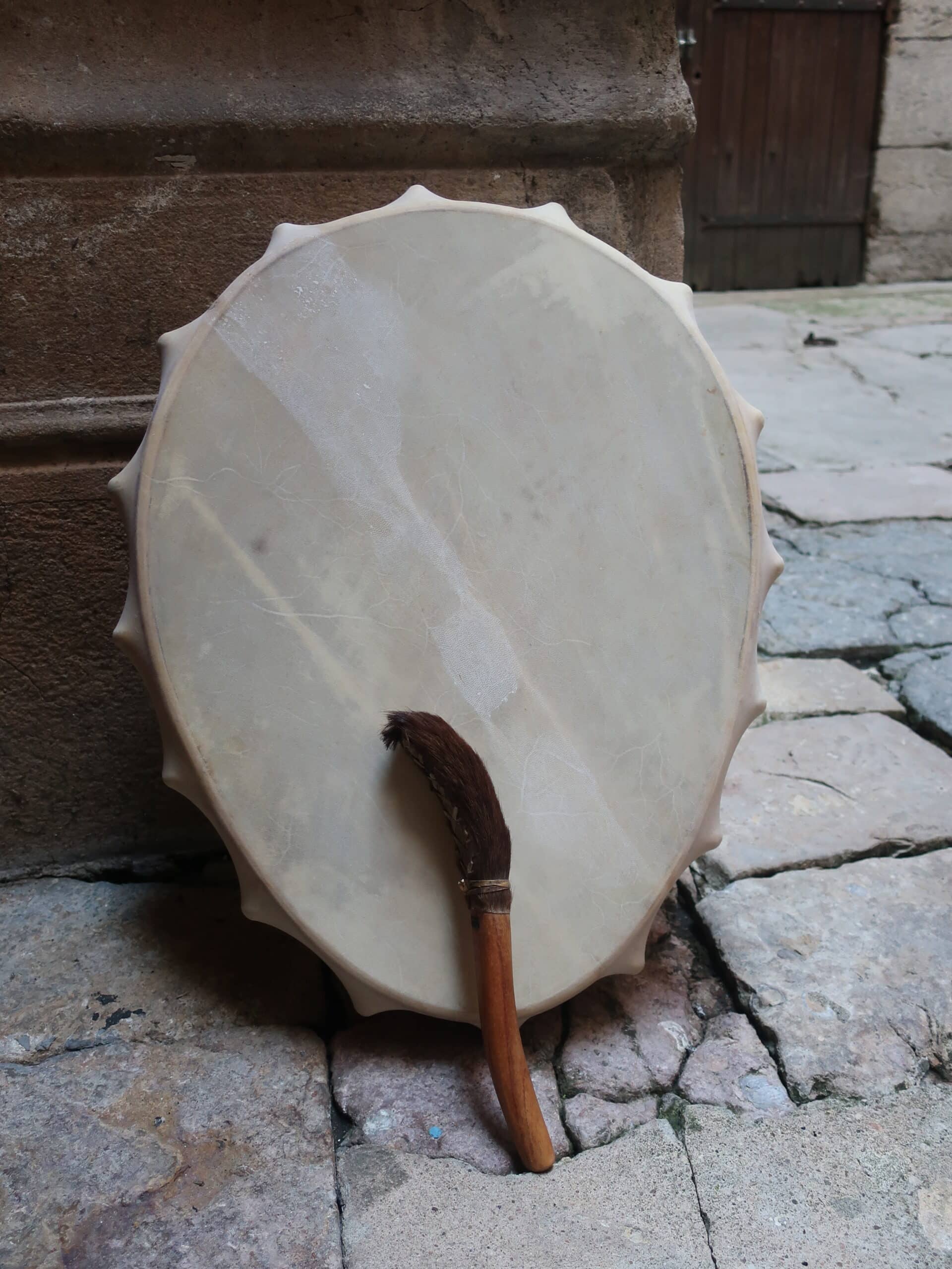 Tambour chamanique ovale