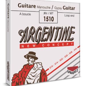 JEU CORDES GUITARE JAZZ - BOUCLE - ARGENTINE XL