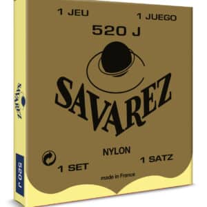 JEU CORDES GUITARE CLASSIQUE - SAVAREZ JAUNE