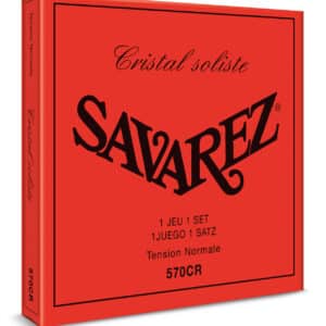 JEU CORDES GUITARE CLASSIQUE - CRISTAL ROUGE