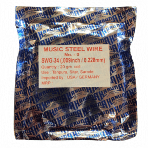 CORDE POUR SITAR ACIER N0