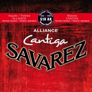 JEU CORDES GUITARE CLASSIQUE SAVAREZ CANTIGUA ALLIANCE TENSION NORMALE