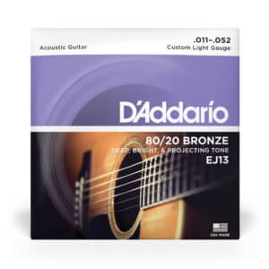 D'ADDARIO BRONZE CUSTOM LIGHT 11/52