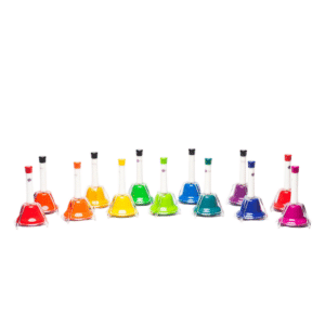 SET DE 13 CLOCHES COLORÉES