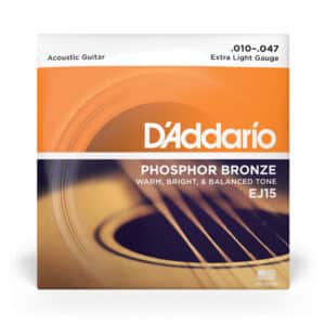D'ADDARIO PHOSPHOR BRONZE EXTRA LIGHT 10/47