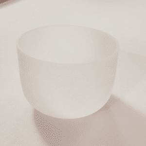 BOL CRISTAL GIVRÉ 20CM