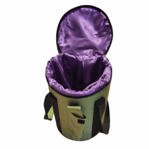 HOUSSE POUR BOL EN CRISTAL AVEC POIGNÉE 20CM