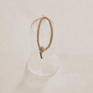 CLOCHE CRISTAL TRANSPARENT - PETITE