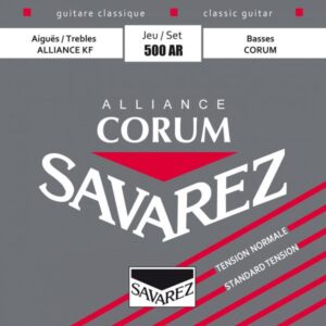 JEU CORDES GUITARE CLASSIQUE SAVAREZ ALLIANCE CORUM TENSION STANDARD