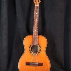Guitare classique Sanchez années 60 type Brassens