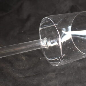 Bol cristal transparent avec poignée 15cm