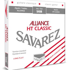 JEU CORDES GUITARE CLASSIQUE - SAVAREZ ALLIANCE TENSION STANDARD