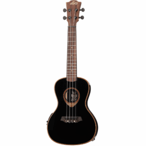 UKULÉLÉ CONCERT LAG TIKI ELECTRO NOIR AVEC HOUSSE