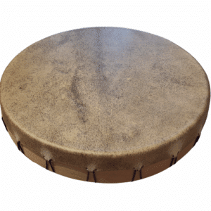 TAMBOUR CHAMANIQUE RÉGLABLE 45CM BICHE NON RASÉ