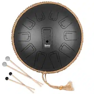 TONGUE DRUM SELA UNITY DO MINEUR 432Hz NOIR