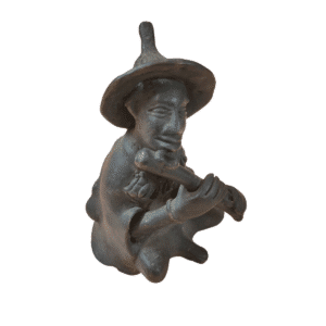 STATUETTE BURKINA JOUEUR DE FLUTE
