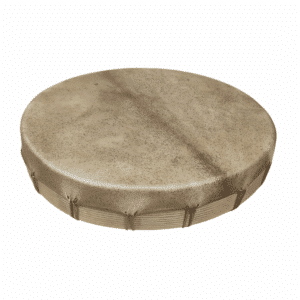 TAMBOUR CHAMANIQUE RÉGLABLE 40CM BICHE RASÉ