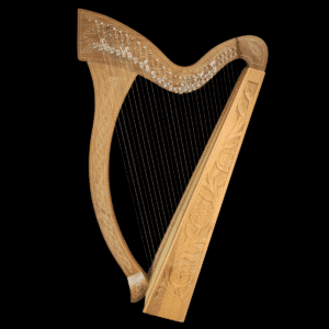 HARPE CELTIQUE 29 CORDES OCCASION AVEC HOUSSE