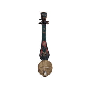 Luth himalayien Dranyen polychrome petit modèle
