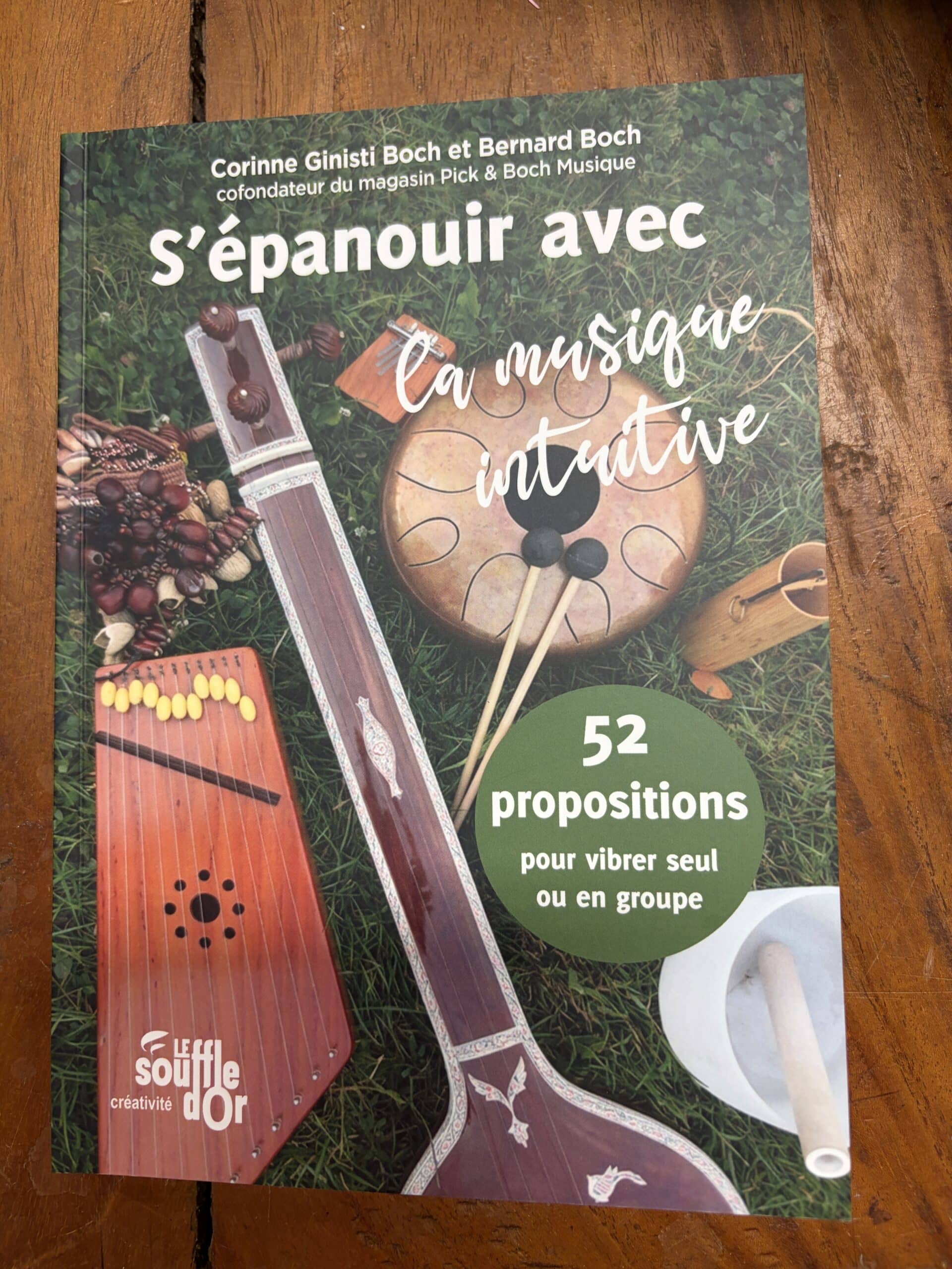Livre : S'épanouir avec la musique intuitive